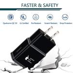 Fast Charging Adapter for Samsung Galaxy Phones - 2 Pack