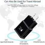 Fast Charging Adapter for Samsung Galaxy Phones - 2 Pack