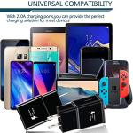 Fast Charging Adapter for Samsung Galaxy Phones - 2 Pack