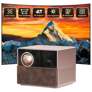 XuanPad Mini Projector 4K, Portable Video Device