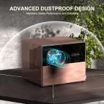 XuanPad Mini Projector 4K, Portable Video Device
