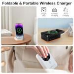 Wireless Charger Stand and Bluetooth Speaker Combo