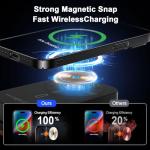 Wireless Charger Stand and Bluetooth Speaker Combo