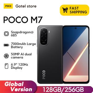 【World Premiere】POCO M7 Global Version Smartphone Snapdragon 685 7000mAh battery Immersive 6.9" FHD+ Display NFC 33W Charging