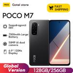 【World Premiere】POCO M7 Global Version Smartphone Snapdragon 685 7000mAh battery Immersive 6.9" FHD+ Display NFC 33W Charging