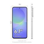 Samsung Galaxy A36 5G Smartphone 8GB 256GB Unlocked SIM-Free - Awesome White B+