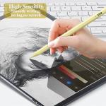 Active Stylists Pens for Touch Screens,Capacitive Magnetic Tablet Stylus Pom Tip High Sensitivity & Precision,Stylus Pen for Pro/Air/Mini/iPhone/Samsung/Android and Other Smartphone Device-Yellow