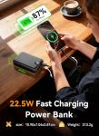 Power Bank Fast Charging 40000mAh, 22.5W Portable Charger(USB-C Input & Output), PD QC 3.0 External Mobile Phone Battery with LED Display, Compatible with iPhone 17 16 15 14 13 12 Pro Max and More