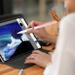 Stylus Pen for Android Tablet,Tablet Pencil for iOS/Android,Rechargeable Active Stylus Pen for iPhone/Samsung/Huawei/Vivo/Lenovo/Pixel and Other Android Smartphones and Tablets-Gradient Pink