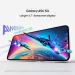 Samsung Galaxy A56 5G Smartphone, Awesome Intelligence, 8GB RAM, 256GB Memory Storage, 50MP Camera, Awesome Olive, 3 Year Samsung Extended Warranty (UK Version)