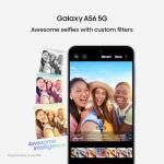 Samsung Galaxy A56 5G Smartphone, Awesome Intelligence, 8GB RAM, 256GB Memory Storage, 50MP Camera, Awesome Olive, 3 Year Samsung Extended Warranty (UK Version)