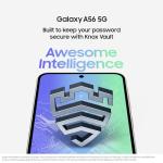 Samsung Galaxy A56 5G Smartphone, Awesome Intelligence, 8GB RAM, 256GB Memory Storage, 50MP Camera, Awesome Lightgrey, 3 Year Samsung Extended Warranty (UK Version)