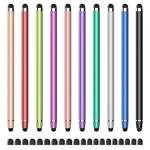 Stylus Pen for Touchscreen,2 in 1 High Precision and Sensitivity Stylus,Stylus Pen for iPad/iPhone/Android/Samsung Smartphone and Tablets,Compatible with Touch Screens(10 Colors Stylus)