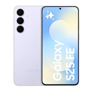 Samsung Galaxy S25 FE, AI Smartphone, Slim 7.4mm Frame, 6.7" FHD Display, 50MP Camera, Exynos 2400, 256GB Storage, 8GB Memory, 4900 mAh Battery, Icy Blue, 3 Year Samsung Extended Warranty (UK Version)
