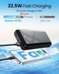 LOOPEAK Power Bank 50000mAh 22.5W Fast Charging Portable Charger, USB C Quick Charge with 3 Outputs & 2 Inputs, LED Display, Huge Capacity External Cell Phone Battery Pack for iPhone, Samsung, iPad