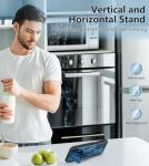 FNTCASE for Samsung Galaxy A16-5G Case: Military Grade Dropproof Cell Phone Cover with Kickstand & Slide | Protective Heavy Duty Rugged Phone Case Bumper Textured Protector (Blue)