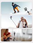ANXRE Selfie Stick Tripod with Remote, Extendable 360° Rotatable Selfie Stick, 41.7" Phone Tripod Stand for Cell Phone Filming Compatible with iPhone Samsung Android Smartphone Gopro