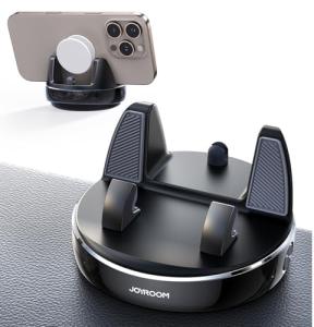 JOYROOM Car Phone Holder for Dashboard, Anti-Slip Phone Holder for Cars compatible with PopGrip, Universal Car Mobile Holder for iPhone Samsung Android Smartphones