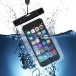 MMOBIEL WaterProof Phone Pouch Compatible with iPhone 16/15/14/13/12, Samsung Galaxy S25/S24/S23/S22/S20 and More-up to 6.7 Inch - Protective Case Dry Bag-Floating Pouch Cell Phone Incl. Strap - Black