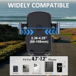 Bike Phone Mount Holder, Motorcycle Phone Mount for Scooter, Mountain, Dirt Bike, Stroller and Motorcycle, 360°Rotate Handlebar Phone Holder Compatible with iPhone & Android Smartphones from 4.7-7.2''