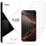 New Horrizon [6-Pack for iPhone 17 Pro Max Screen Protector (6.9-Inch), Mobile Phone Tempered Glass Film, [LifetimeSupport][Impact-Protection][Anti-Shatter][Anti-Scratch]
