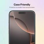 New Horrizon [6-Pack for iPhone 17 Pro Max Screen Protector (6.9-Inch), Mobile Phone Tempered Glass Film, [LifetimeSupport][Impact-Protection][Anti-Shatter][Anti-Scratch]