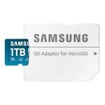 Samsung EVO Select microSD Memory Card + Adapter, 1TB microSDXC, Up-to 160 MB/s, 4K UHD, UHS-I, C10, U3, V30, A2, for Mobile Phone, Smartphones, Nintendo-Switch, and Tablets (MB-ME1T0SA/AM)