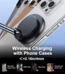 for Magsafe Car Mount Charger,15W Magnetic Car Phone Holder for iPhone 17 Pro Max Wireless Charger,Suction Magnet Mobile Phone Holders Dashboard Windscreen Just for iPhone Air 16 15 14 13 12 11 Mounts