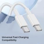 iPhone 17 16 15 Fast Charger, 20W iPhone Fast Charger Plug with 2M USB C to C Cable for IPhone 17/16/15/15 Plus/15 Pro/15 Pro Max/iPad Pro/Air/Mini, USB C Plug Mobile Phone Charger USB C Power Adapter