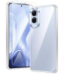 FNTCASE for Samsung Galaxy S25-Edge Case: Clear Military Grade Drop Protection Anti Yellowing Cell Phone Cover - Rugged Shockproof Protective Bumper Transparent Phonecase