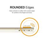 Supershieldz (3 Pack) Designed for Samsung (Galaxy S24 Ultra) Tempered Glass Screen Protector, Anti Scratch, Bubble Free