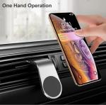 Brand-Tech Car Phone Mount Holder Magnetic Air Vent in Car Mobile Phone Cradle Magnet for iphone 11 Pro Max XR XS Max X 8 7 6s Plus Samsung S20 S10+ A70 S10 Huawei P30 P20 Pro Xperia