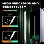 Tablet Pen, Digital, Stylus Pens for Touch Screens, Compatible with iPhone, Samsung/Android Smart Phone, Magnetic Pen Rechargeable Tablet Writing Drawing Pencil (Gradient blue)