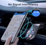 Brand-Tech Car Phone Mount Holder Magnetic Air Vent in Car Mobile Phone Cradle Magnet for iphone 11 Pro Max XR XS Max X 8 7 6s Plus Samsung S20 S10+ A70 S10 Huawei P30 P20 Pro Xperia