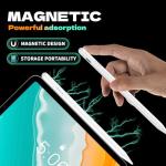 Tablet Pen, Digital, Stylus Pens for Touch Screens, Compatible with iPhone, Samsung/Android Smart Phone, Magnetic Pen Rechargeable Tablet Writing Drawing Pencil (Gradient blue)