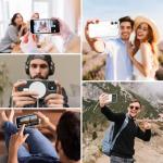 Exsight Magnetic Case for iPhone 12/12 Pro, Clear Phone Cases Compatible with MagSafe, Military Grade Airbag Drop Protection, Anti-Yellowing, Anti-Scratch, Shockproof Cell Phone Cover, Transparent