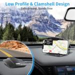 APPS2Car GPS dashboard car mount, mobile phone holder for all 3-6.8 inch devices, non-slip adhesive mount for Garmin Nuvi, Tomtom, Magellan Roadmate, iPhone Xs Max, X,