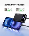 INIU Power Bank, Ultra Small 20000mAh 22.5W PD Portable Charger Fast Charging, USB C in&Out Battery Pack, Mobile Phone Portable Power Banks Compatible with iPhone 17 16 15 Samsung S22 Google iPad etc