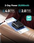 INIU Power Bank, Ultra Small 20000mAh 22.5W PD Portable Charger Fast Charging, USB C in&Out Battery Pack, Mobile Phone Portable Power Banks Compatible with iPhone 17 16 15 Samsung S22 Google iPad etc