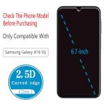 Bencuku (2 Pack) Designed for Samsung Galaxy A16 5G Tempered Glass Screen Protector, Anti Scratch, Bubble Free