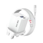 DN‑Technology For iPhone 17 16 15 Charger with Cable USB C GaN 36W SuperFast USB A UK Charging Plug Cable 60W TypeC Braided Meets USB-IF& MFi Specs for iPhone 17/16/15 Pro/Max/Air/Plus iPad Smartphone