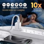 DN‑Technology For iPhone 17 16 15 Charger with Cable USB C GaN 36W SuperFast USB A UK Charging Plug Cable 60W TypeC Braided Meets USB-IF& MFi Specs for iPhone 17/16/15 Pro/Max/Air/Plus iPad Smartphone