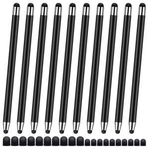 Stylus Pens for Touch Screens,10Pack Universal Capacitive Touch Screen Pens for iPad/iPhone/Smartphones and Tablets,Compatible with All Capacitive Touch Screen (10Pack black)
