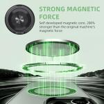 Magnetic Phone Ring Holder for Magsafe 360 Rotating Cell Phone Ring Stand Finger Grip Kickstand Supports Wireless Charging for Iphone 16 Pro Max 15 14 13 12 Android Samsung Black