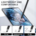 Stylus Pens for Touch Screens,10Pack Universal Capacitive Touch Screen Pens for iPad/iPhone/Smartphones and Tablets,Compatible with All Capacitive Touch Screen (10Pack black)