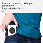 Mobile Phone Ring Holder, 360 Degree Rotation 4 mm Ultra Thin Ring Stand, Mobile Phone Holder Finger for Smartphone, Universal Self-Adhesive Plastic Ring with 3M Adhesive for iPhone Samsung