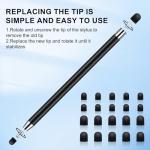 10Pack Stylus Pen,Stylus Pens for Touchscreen, 2-in-1High Precision and Sensitivity Stylus Pen for iPad,iPhone,Smartphones,Android and Tablets,All Universal Touch Screen Devices(10Stylus Pen+20 Tips)