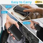 PIFFA 50000mAh Portable Charger Power Bank,22.5W Fast Charging Portable Phone Charge USB-C PQ3.0 QC4.0,LED Display, Battery Pack for iPhone 17/16/15 Pro Samsung Google, for Travel Camping Essential