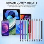 10Pack Stylus Pen,Stylus Pens for Touchscreen, 2-in-1High Precision and Sensitivity Stylus Pen for iPad,iPhone,Smartphones,Android and Tablets,All Universal Touch Screen Devices(10Stylus Pen+20 Tips)