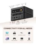 origimagic N4 Dual LAN Mini PC Ryzen 9 6900HX, 32GB LPDDR5X 1TB NVMe SSD Mini Computer, Wi-Fi 6E(AX210)/BT 5.2/Full Function USB-C/4K Triple Display, Office, Home, Business